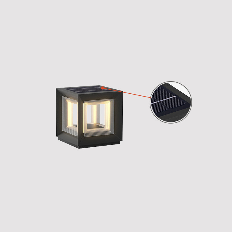 Light Cube Outdoor Post Light | Kalsten