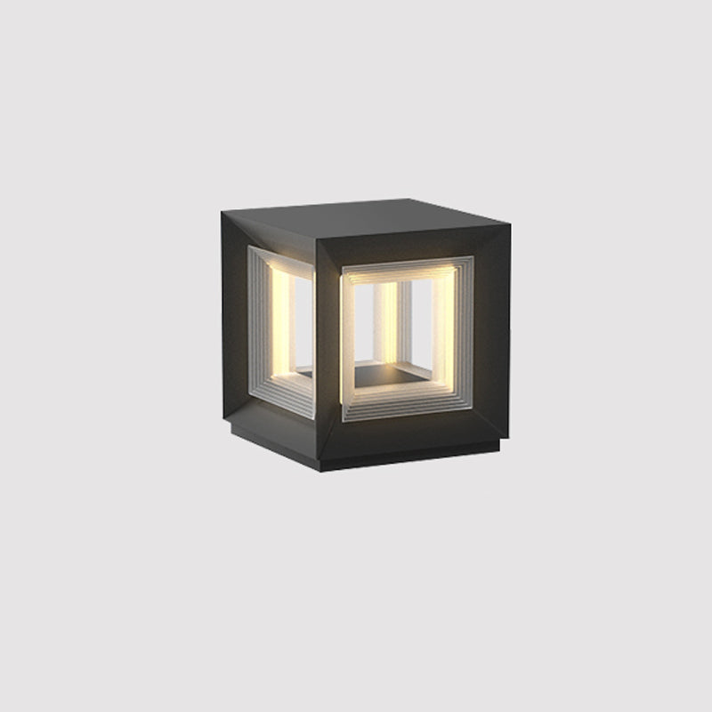 Light Cube Outdoor Post Light | Kalsten