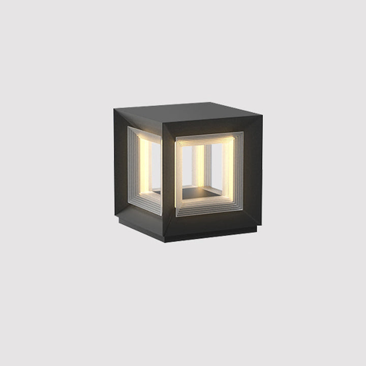 Light Cube Outdoor Post Light | Kalsten
