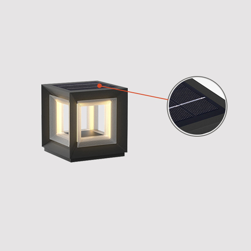 Light Cube Outdoor Post Light | Kalsten