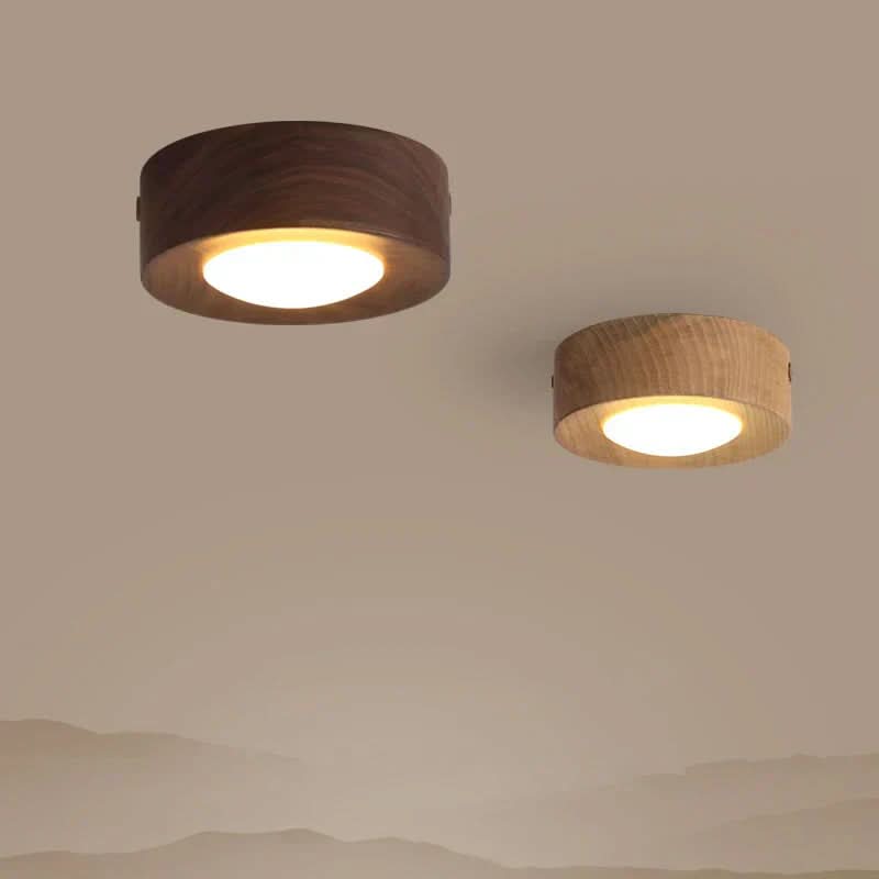 BowLift | Energy-saving Walnut Light Solution