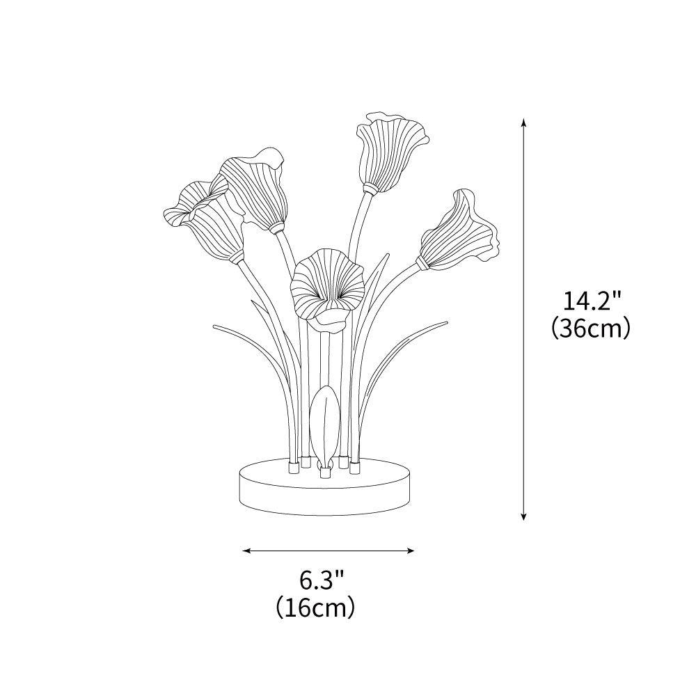 Lily Blossom Table Lamp | Kalsten