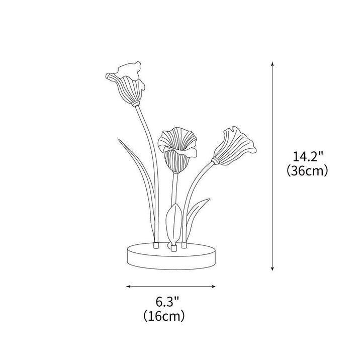 Lily Blossom Table Lamp | Kalsten