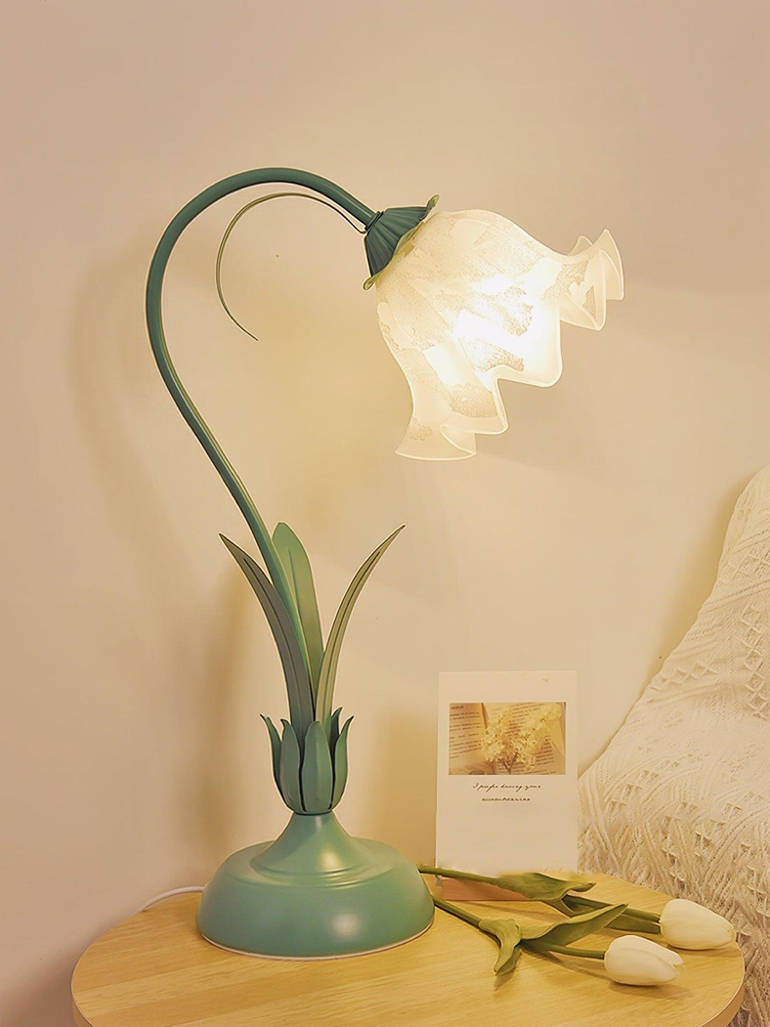Lily of The Valley Table Lamp 11.8' | Kalsten