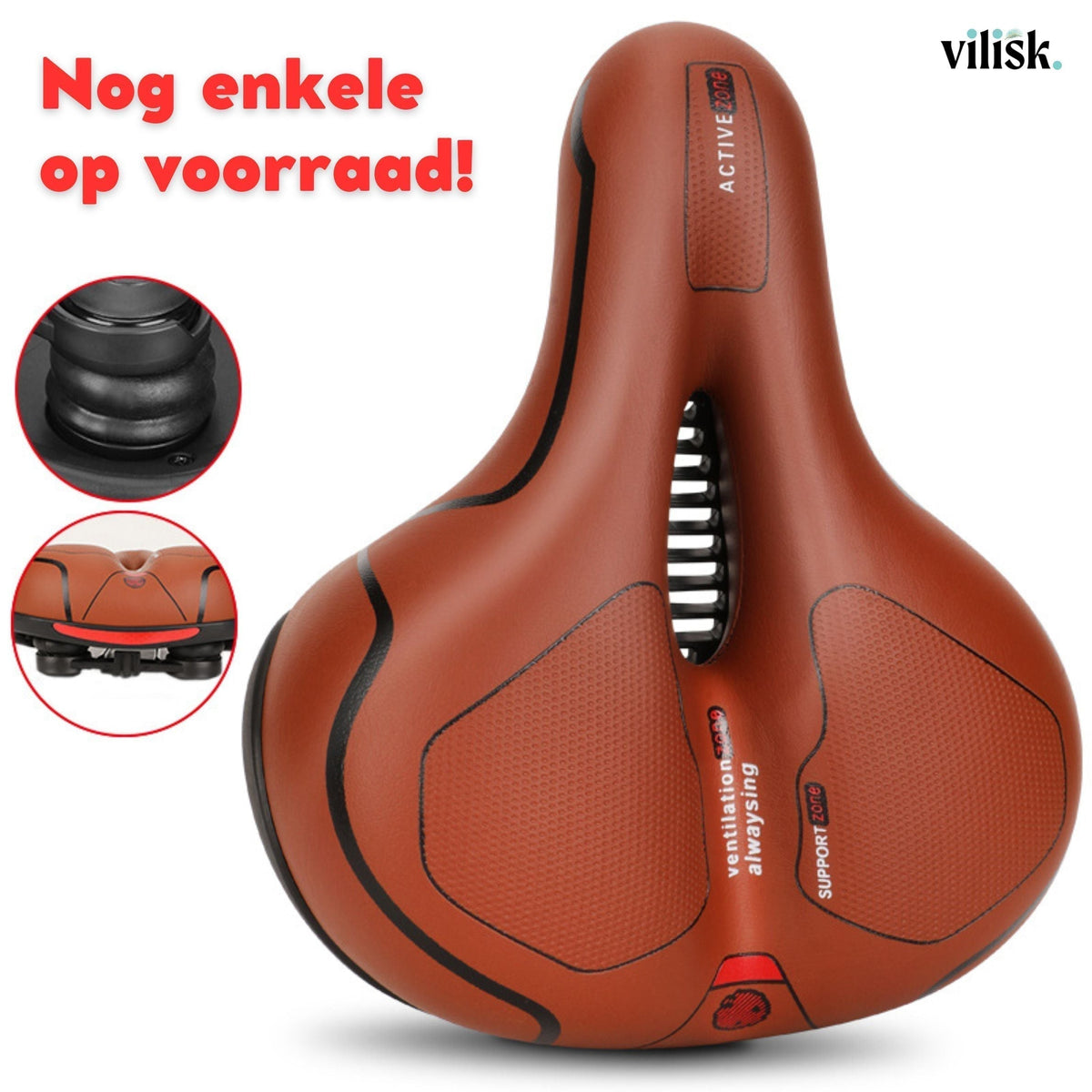 Karnz | Comfortable bicycle saddle for back and tailbone pain