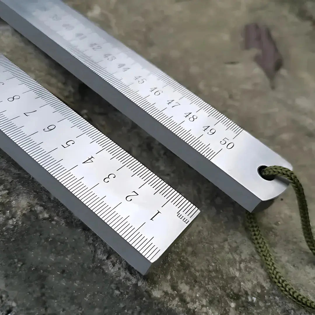Kalsten | Ruler made of hardened steel – used as an emergency tool