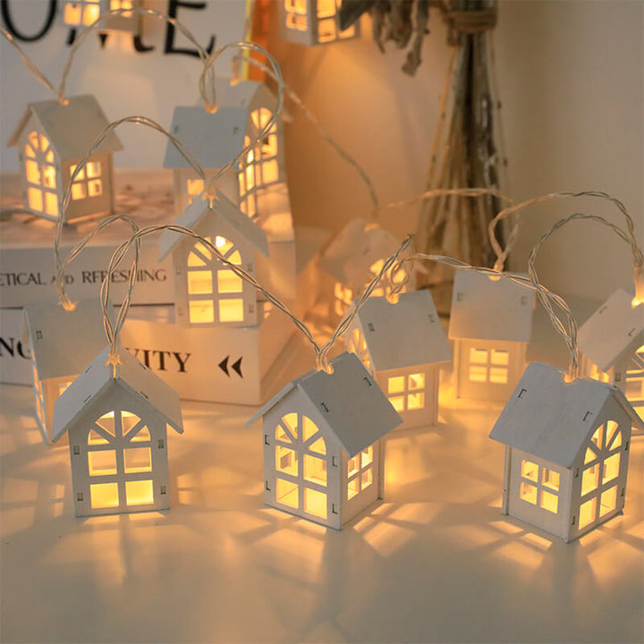 Linen Lantern String Lights | Kalsten