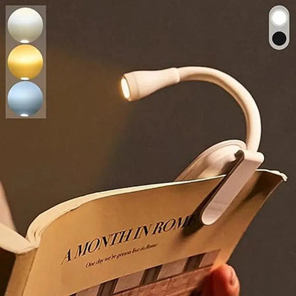 Skanto | Rechargeable Book Clip Reading Light