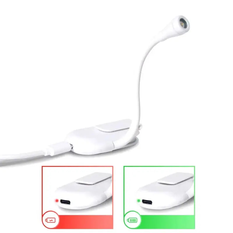 Skanto | Rechargeable Book Clip Reading Light