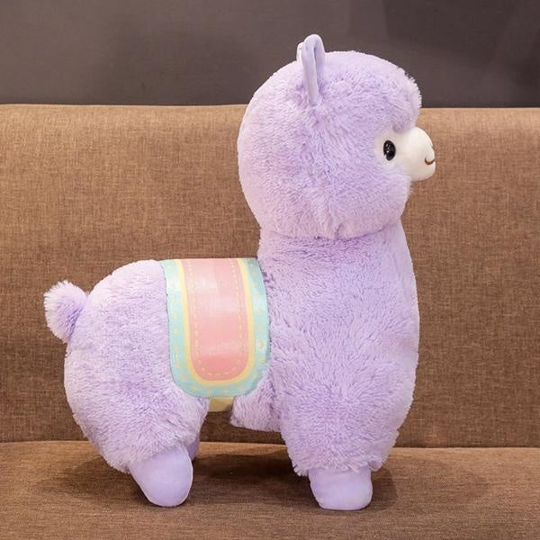 Llama Alpaca Plush Toy With Saddle | Kalsten
