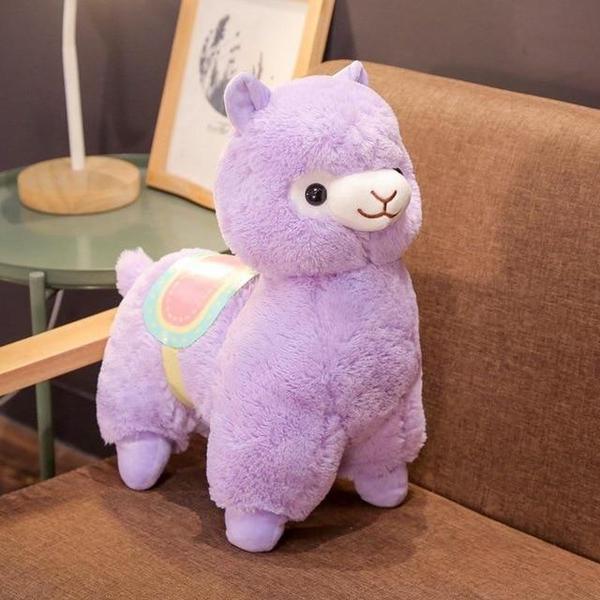 Llama Alpaca Plush Toy With Saddle | Kalsten