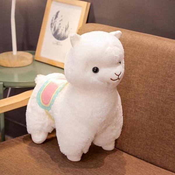 Llama Alpaca Plush Toy With Saddle | Kalsten