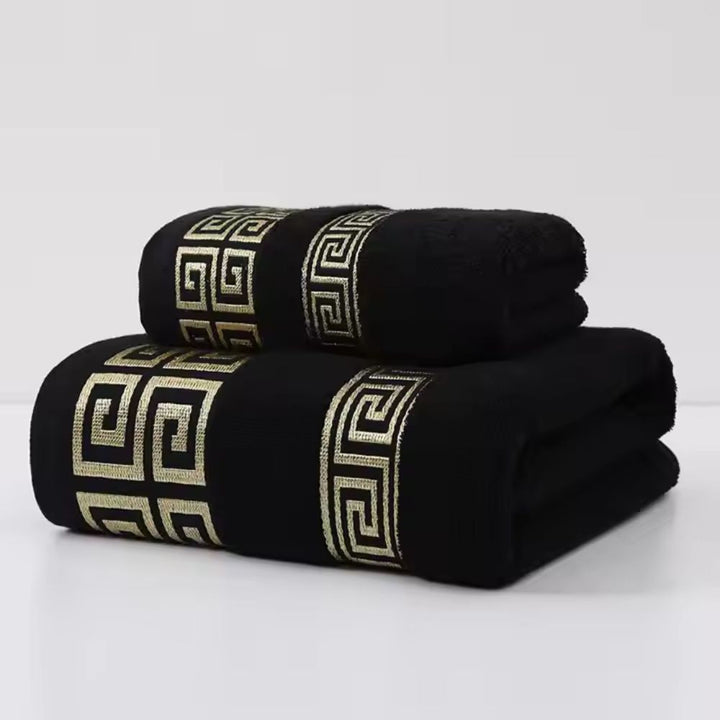 Casa Luxe Athena Cotton Towel Set (2pcs)