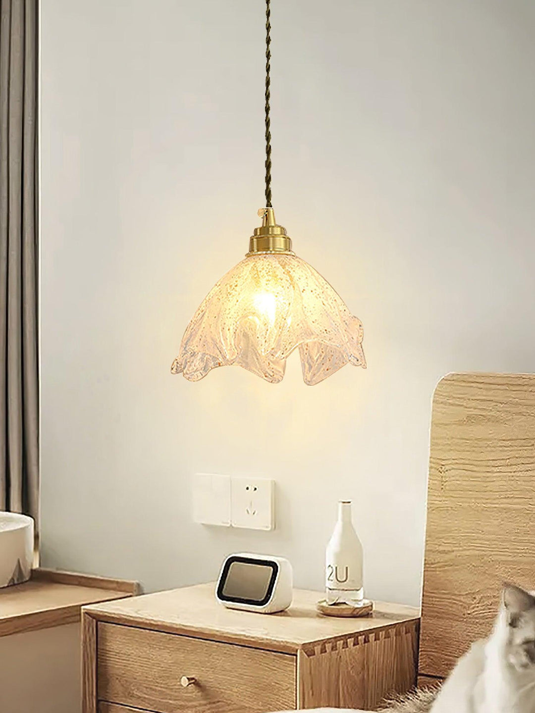 Lotus Crystal Small Pendant Light | Kalsten