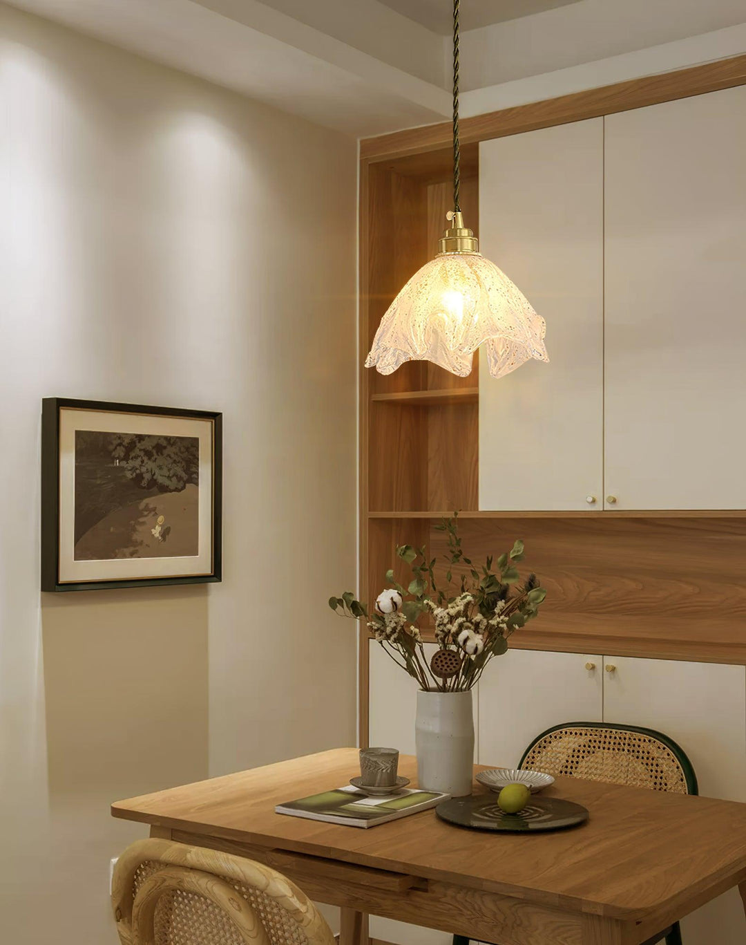 Lotus Crystal Small Pendant Light | Kalsten