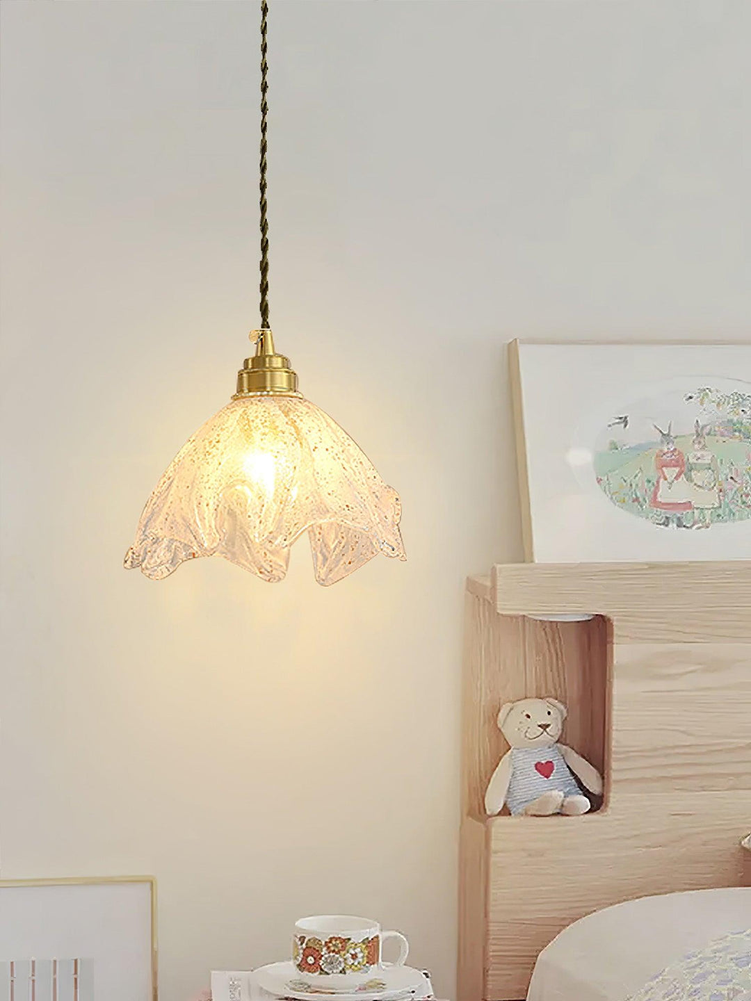 Lotus Crystal Small Pendant Light | Kalsten