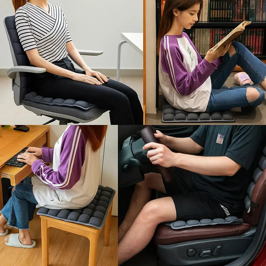 BowLift | Air seat cushion with cells – Comfortable sitting anywhere