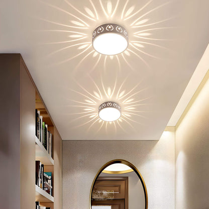 Skanto | LumiForm – Minimalist LED Ceiling Lamp with Soft Warm Light