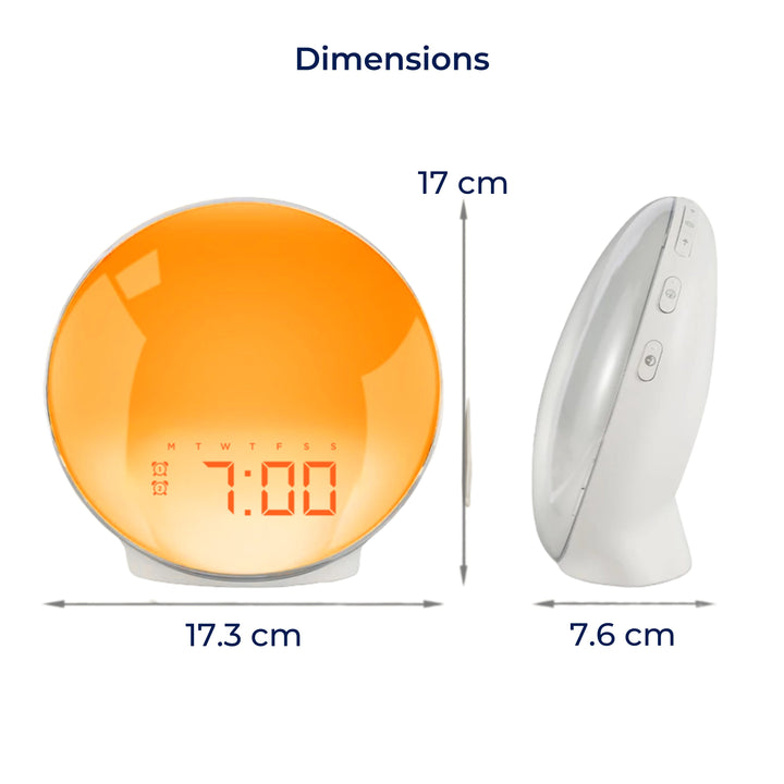 Sunrise Alarm Clock with Wake-Up Light