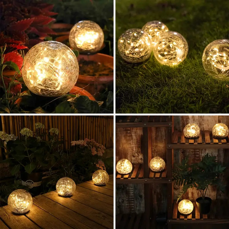 Kalsten | LuminaraBeam Solar Garden Ball Lamp Elegant Design