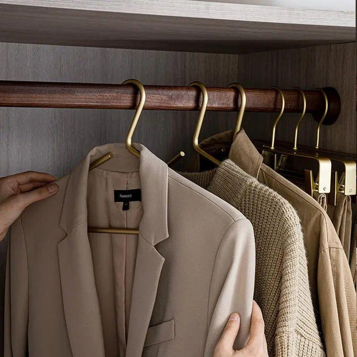 Kalsten | Luxury Anti-Slip Clothes Hanger - Stylish Solid Matte Coat Hangers For Long Lasting Use - (5 per set)