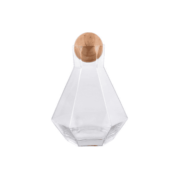 Luxury Diamond Shaped Jug and Drinking Glasses Set | Kalsten