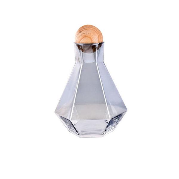 Luxury Diamond Shaped Jug and Drinking Glasses Set | Kalsten