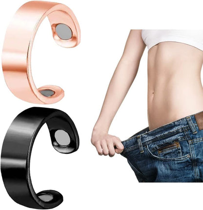 Magnetic Therapy Ring for Lymphatic Drainage, Circulation, and Well-being