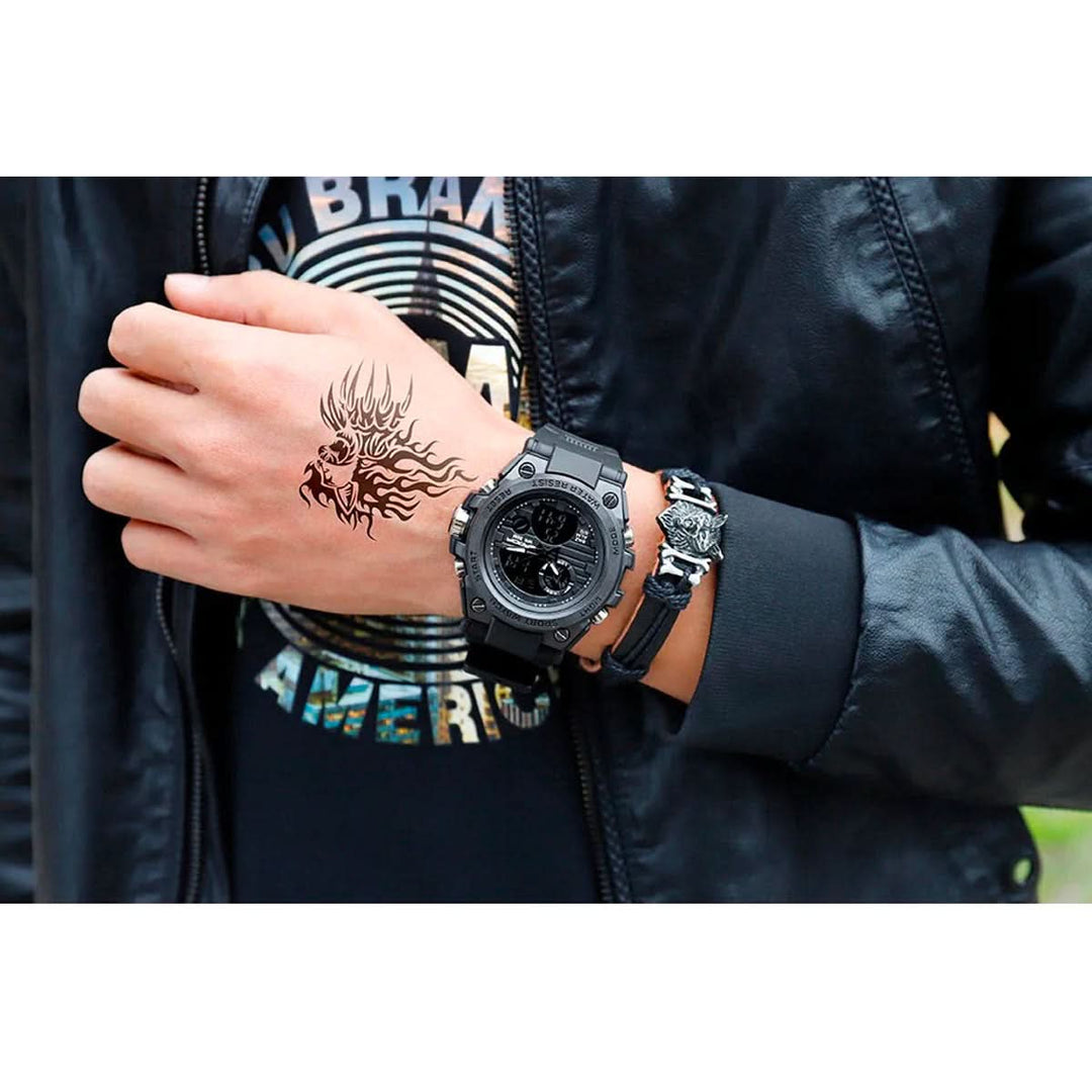 Kalsten | Men’s Military Watch with Analog Digital Display and Features