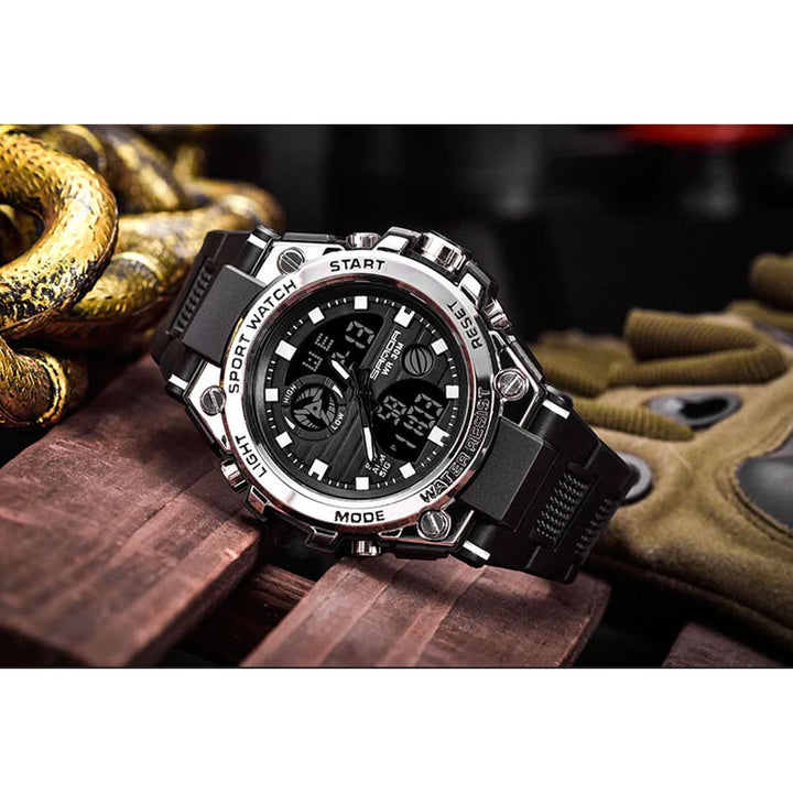 Kalsten | Men’s Military Watch with Analog Digital Display and Features