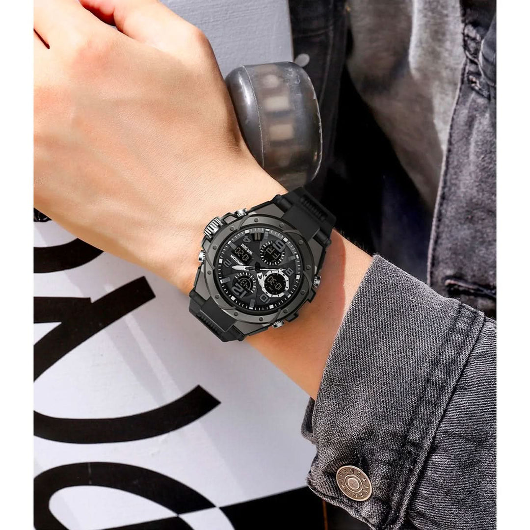 Kalsten | Men’s Military Watch with Analog Digital Display and Features