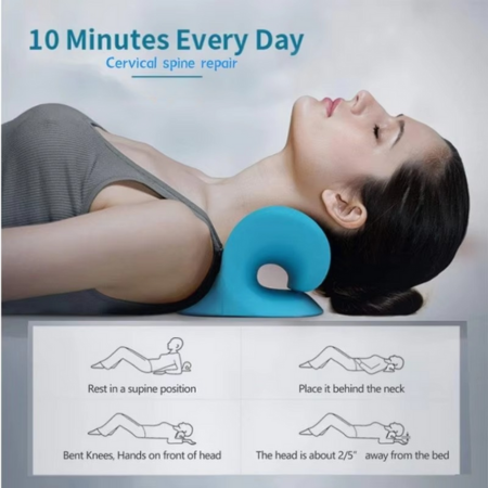 Kalsten | Cervical Neck and Shoulder Stretcher Spine Alignment and Pain Relief Pillow