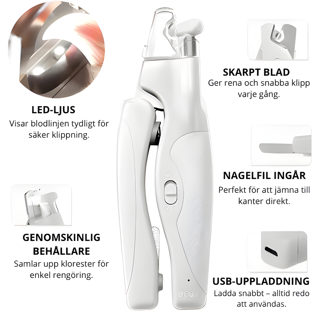BowLift | Clippix | Safe Nail Clipping Without Risk or Stress