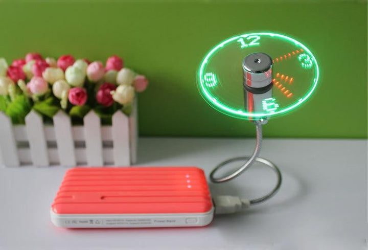 Flexible Cooling Clock Fan | Kalsten