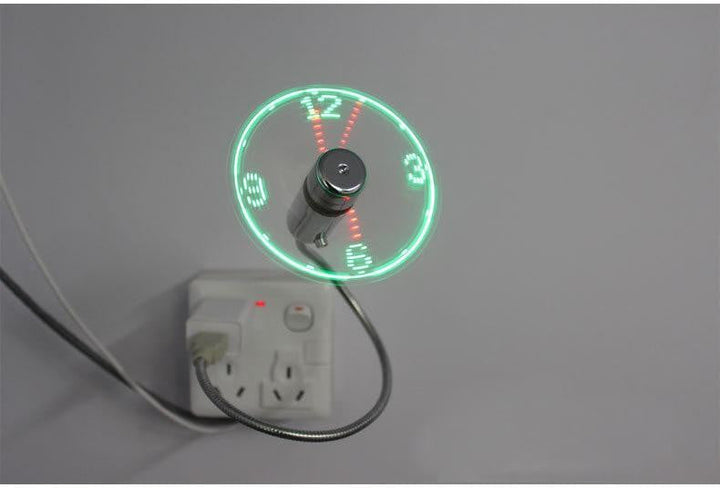 Flexible Cooling Clock Fan | Kalsten