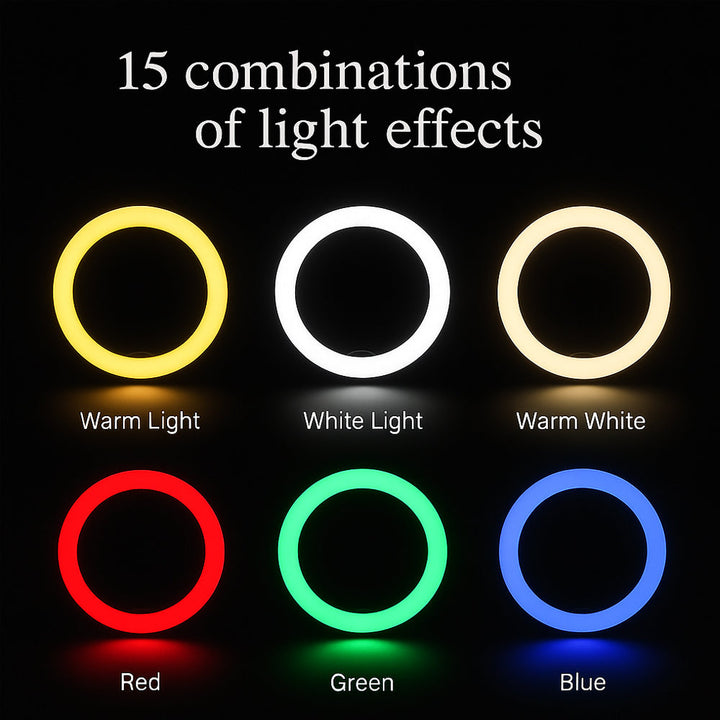 Ring Light RGB – 15 Light combinations – MJ30 | Kalsten