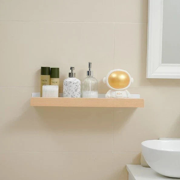 Woodify Wall Shelf - Stylish Shower Rack Without Drilling Kalsten