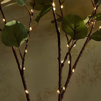 Skanto | LUMIVISTA OLIVE LIGHT – Mediterranean LED Light Branches for Atmospheric and Wireless Decoration