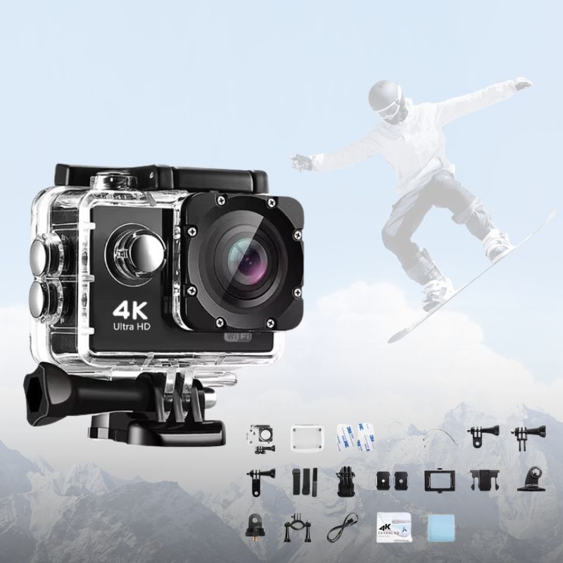 Waterproof Action Camera with WiFi