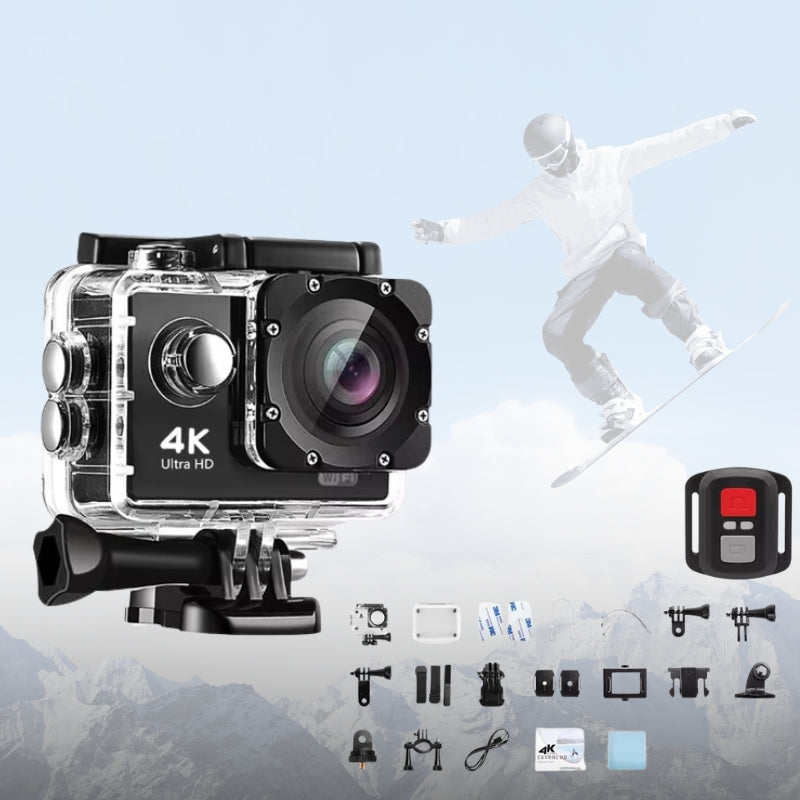 Waterproof Action Camera with WiFi
