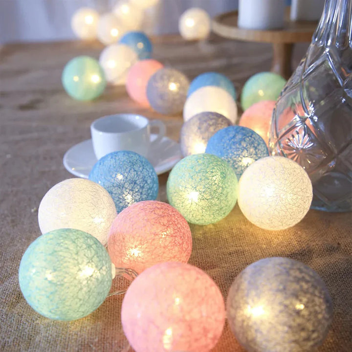 Kalsten | Cotton Ball Garland