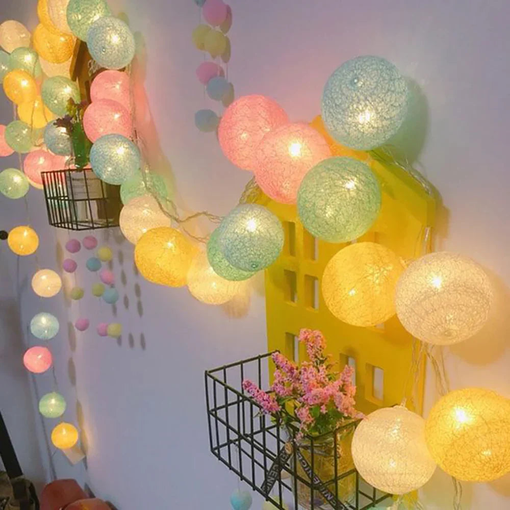 Kalsten | Cotton Ball Garland