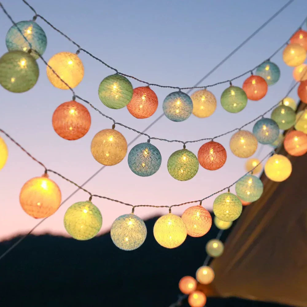 Kalsten | Cotton Ball Garland