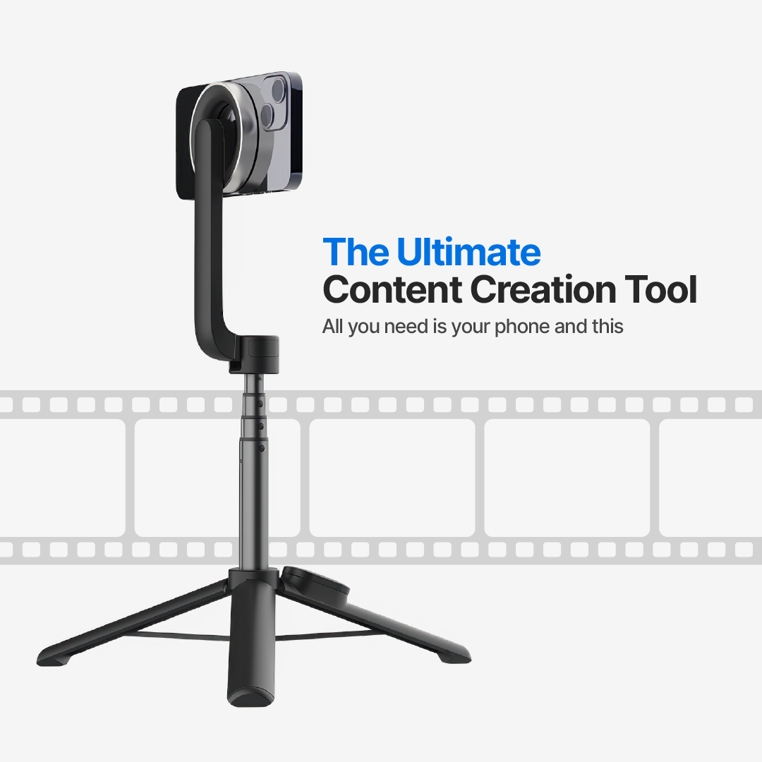 Skanto | iPhone Tripod with Wireless Remote | for Content Creators