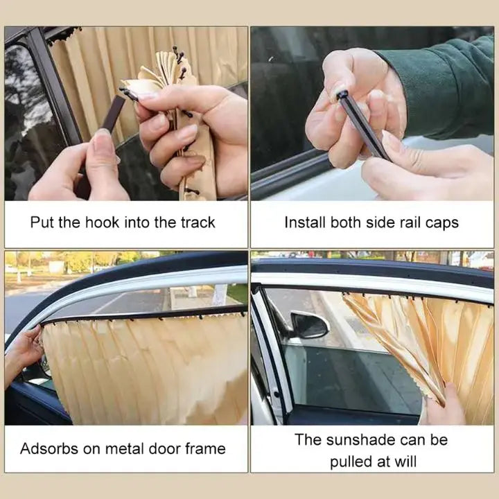 Kalsten | Magnetic Car Sunshade Film – Visibility & Heat PRedection