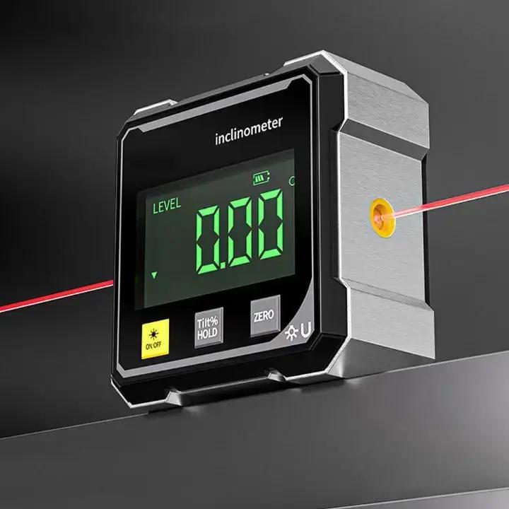 Precision Angle Meter AnglePro – Magnetic Digital Laser Level | Kalsten