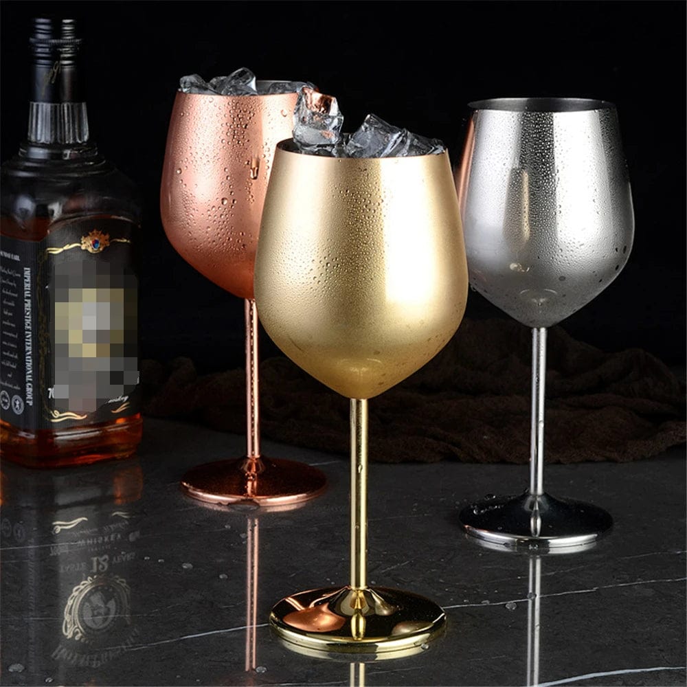 BowLift | Stainless Steel Wine Goblet