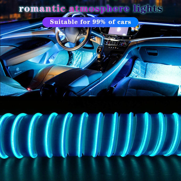 4-in-1 Car Interior LED Ambient Light