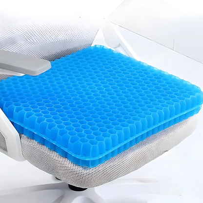 BowLift | Cooling Gel Seat Cushion | Breathable, Flexible & Pain Relief for Office Chairs, Cars, and Home Use