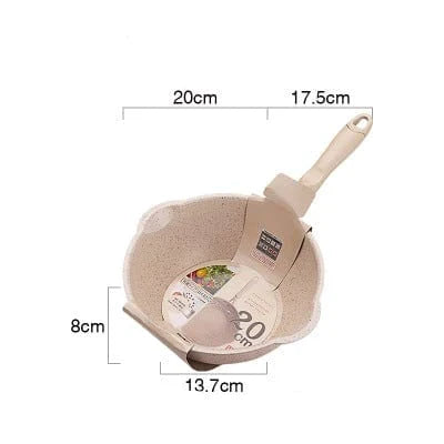 Marmorfused frying pan | Kalsten